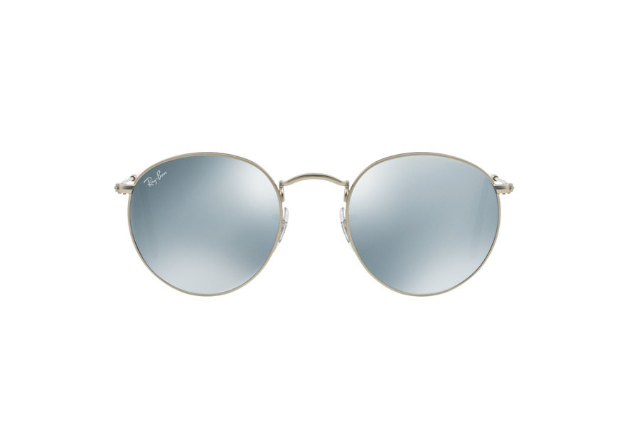 Ray Ban Round Metal Rb3447 01930 5021 Sunglasses Visual Click 