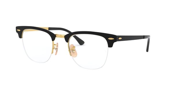 ray ban clubmaster black and gold