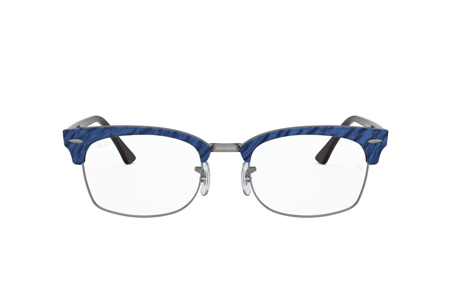 RAY-BAN RX3916V » TOP WRINKLED BLUE ON BROWN
