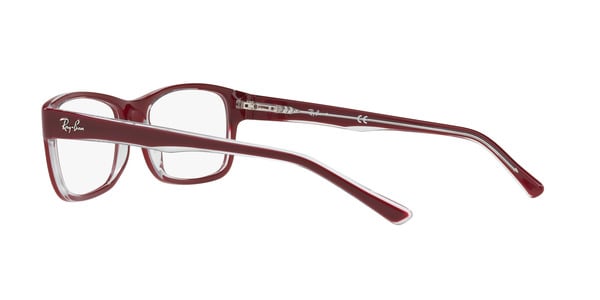 RAY-BAN RX5268 » TOP BORDEAUX ON TRASPARENT