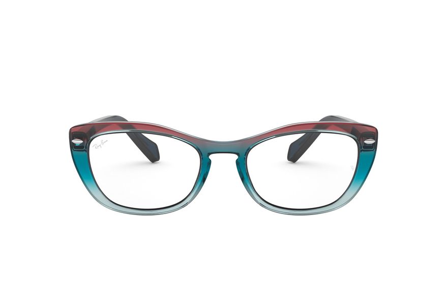 RAY-BAN RX5366 » TRIGRADIENT BLUE/RED/AZURE